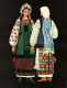 Delcampe - CP - Costumes UKRAINIENS - CARNET Complet 20 Vues (Notes Explicatives & Historiques Au Dos - Format 13,5x18) - Ukraine