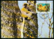 Mk Bhutan Maximum Card 1984 MiNr 842 | Endangered Species. Golden Langur. WWF #max-0093 - Bhoutan