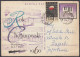 Poland / Polska 1960 ⁕ 150th Birth Of Frédéric Chopin / Stationery Postcard WARSZAWA - Zagreb ⁕ See Scan - Lettres & Documents
