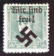 GERMANY THIRD 3RD REICH MAHRISCH OSTRAU WIR SIND FREI OCCUPATION 50h SIGNED 1939 MNH - Occupation 1938-45