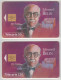 FRANCE 1993 EDOUARD BELIN INVENTOR 2 DIFFERENT CARDS - 1993