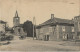 CPA Labry / Briey - Café De La Terrasse Et Eglise, Feldpostkarte 1916 - Briey
