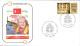 Delcampe - PAPE JEAN PAUL II LOT DE 22 LETTRES DE VOYAGES DU PONTIFE - Lots & Kiloware (mixtures) - Max. 999 Stamps