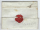Lettre à La Fleur De Lys 1784 Rotenburg  Pour Beaune - ....-1700: Précurseurs