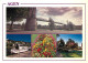 47 - Agen - Multivues - Fleurs - Bateaux - Pont - CPM - Voir Scans Recto-Verso - Agen