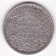 India-British 2 Annas 1875 , Victoria , En  Argent , KM# 469 - Inde