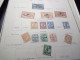 Delcampe - DM957 LOT FEUILLES ALEXANDRIE / FRANCE ET DIVERS N / O A TRIER COTE++ DEPART 10€ - Collections (with Albums)