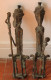 'Art Africain Dogon Mali Couple D''ancetres Bronze 31 Cm' - Art Africain