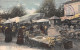 NICE (Alpes-Maritimes) - Le Marché Aux Oignons - Tirage Couleurs - Ecrit 1912 (2 Scans) - Markets, Festivals