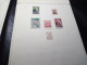 Delcampe - DM961 BEAU LOT FEUILLES MONDE ANCIENS N / O A TRIER COTE++ DEPART 10€ - Collections (with Albums)