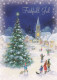 Postal Stationery - Families Looking At The Christmas Tree - Unicef 2010 - Suomi Finland - Postage Paid - Postal Stationery