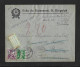 1913 HEIMAT WALLIS/VALAIS ► Non Réclamé Remboursement-Brief Mit Zudruck "Echo Du Grammont, St. Gingolph" Nach Paudex/VD - Briefe U. Dokumente