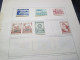 Delcampe - DM966 LOT FEUILLES GRECE N / O A TRIER COTE++ DEPART 10€ - Collections (with Albums)