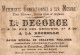 CHROMO VETEMENTS SUR MESURE L. DEGORCE A LA ROCHELLE LA LECTURE - Other & Unclassified