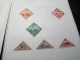 Delcampe - DM972 LOT FEUILLES RUSSIE ET DIVERS N / O A TRIER COTE++ DEPART 10€ - Collections (en Albums)