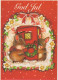 Feliz Año Navidad CONEJO Vintage Tarjeta Postal CPSM #PAV263.A - Nouvel An