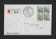 1948 TAG DER BRIEFMARKE SCHAFFHAUSEN ► Chargé-Trauerbrief Von Schaffhausen Nach Thun - Covers & Documents