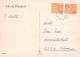 EASTER RABBIT EGG Vintage Postcard CPSM #PBO426.A - Easter