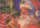 PÈRE NOËL Bonne Année Noël Vintage Carte Postale CPSM #PBB090.A - Santa Claus