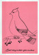 BIRD Animals Vintage Postcard CPSM #PBR459.A - Pájaros