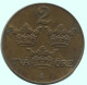 2 ORE 1923 SUECIA SWEDEN Moneda #AC828.2.E.A - Suède