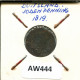 1 PFENNIG JUDENPFENNIG 1819 ALLEMAGNE GERMANY CITY OF Frankfurt #AW444.F.A - Sonstige & Ohne Zuordnung