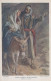 BURRO Animales Religión Vintage Antiguo CPA Tarjeta Postal #PAA183.A - Esel