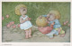 KINDER KINDER Szene S Landschafts Vintage Ansichtskarte Postkarte CPSMPF #PKG638.A - Scènes & Paysages