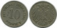 10 PFENNIG 1898 A GERMANY Coin #DB318.U.A - 10 Pfennig