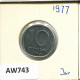 10 AGOROT 1977 ISRAEL Pièce #AW743.F.A - Israel