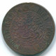 1 CENT 1920 INDES ORIENTALES NÉERLANDAISES INDONÉSIE Copper Colonial Pièce #S10092.F.A - Dutch East Indies
