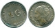 1/4 GULDEN 1944 CURACAO Netherlands SILVER Colonial Coin #NL10707.4.U.A - Curaçao