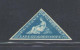 1855-63 Cape Of Good Hope, Stanley Gibbons N. 6, 4d. Deep Blue White Paper MH* - Other & Unclassified