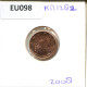 1 EURO CENT 2008 FRANCE Coin #EU098.U.A - France