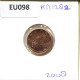 1 EURO CENT 2008 FRANCE Coin #EU098.U.A - Francia