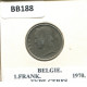 1 FRANC 1970 DUTCH Text BELGIUM Coin #BB188.U.A - 1 Franc