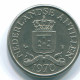 25 CENTS 1970 ANTILLAS NEERLANDESAS Nickel Colonial Moneda #S11448.E.A - Nederlandse Antillen