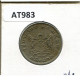 1 BAHT 1962 THAILAND Coin #AT983.U.A - Thaïlande
