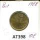 10 ESCUDOS 1988 PORTUGAL Coin #AT398.U.A - Portugal