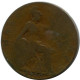 HALF PENNY 1920 UK GBAN BRETAÑA GREAT BRITAIN Moneda #BA963.E.A - C. 1/2 Penny
