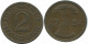 2 REICHSPFENNIG 1924 A ALLEMAGNE Pièce GERMANY #AE284.F.A - 2 Rentenpfennig & 2 Reichspfennig