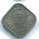 5 CENTS 1975 NIEDERLÄNDISCHE ANTILLEN Nickel Koloniale Münze #S12254.D.A - Antilles Néerlandaises