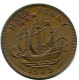 HALF PENNY 1963 UK GRANDE-BRETAGNE GREAT BRITAIN Pièce #AZ692.F.A - C. 1/2 Penny