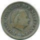 1/4 GULDEN 1954 NETHERLANDS ANTILLES SILVER Colonial Coin #NL10872.4.U.A - Netherlands Antilles