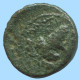 GRAPE AUTHENTIC ORIGINAL ANCIENT GREEK Coin 3g/15mm #AG002.12.U.A - Greek