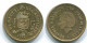 1 GULDEN 1992 ANTILLAS NEERLANDESAS Aureate Steel Colonial Moneda #S12147.E.A - Antilles Néerlandaises