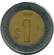 1 PESO 1998 MEXICO Moneda #AH508.5.E.A - Mexiko