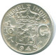 1/10 GULDEN 1945 P NETHERLANDS EAST INDIES SILVER Colonial Coin #NL13983.3.U.A - Dutch East Indies