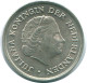 1/10 GULDEN 1970 NIEDERLÄNDISCHE ANTILLEN SILBER Koloniale Münze #NL12994.3.D.A - Antilles Néerlandaises