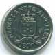 10 CENTS 1970 ANTILLAS NEERLANDESAS Nickel Colonial Moneda #S13347.E.A - Antilles Néerlandaises